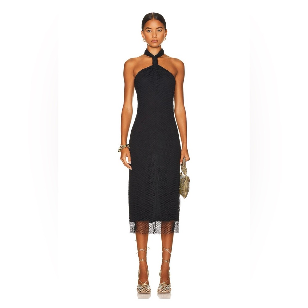 NWT Helmut Lang mesh dress Size M